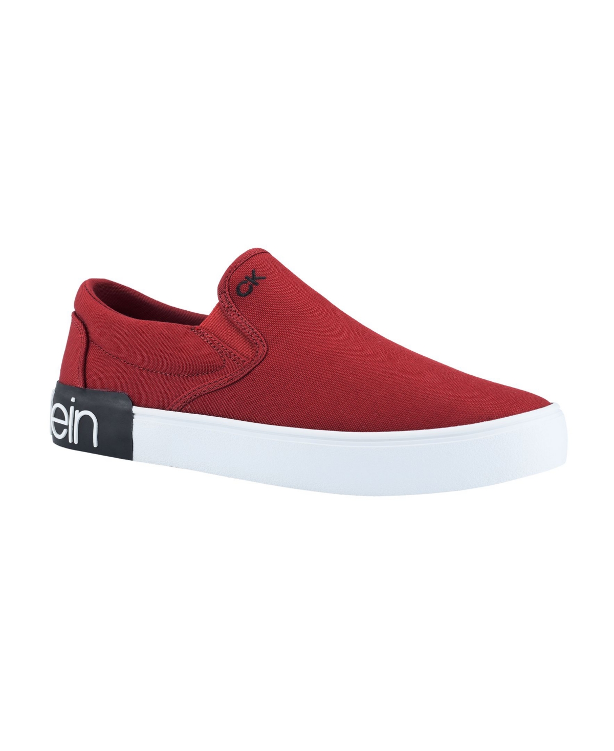 Calvin Klein Men's Ryor Casual Slip-On Sneakers - Chili Pepper
