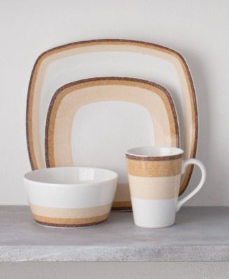 Colorscapes Desert Layers 4 Piece Square Place Setting 