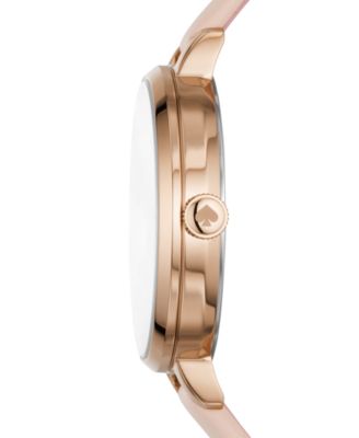Kate Spade Womens Watch Going Places Pink Leather Strap Kate Spade New York Women main image 4
