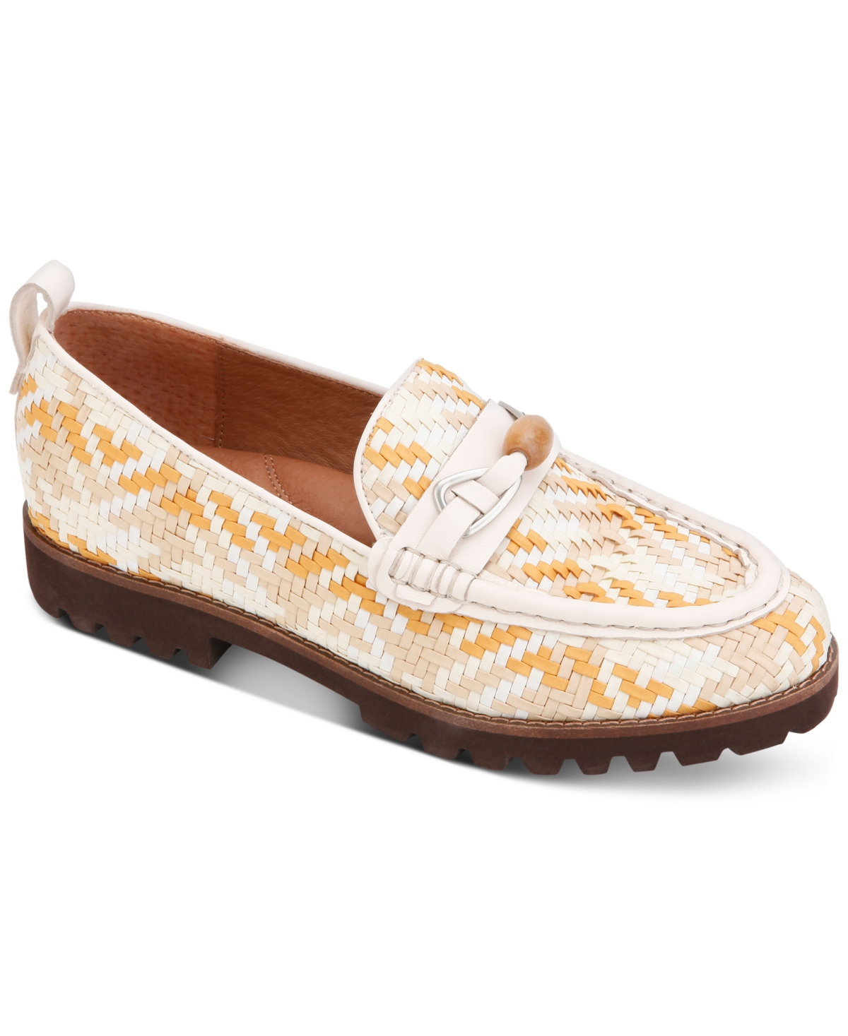 GENTLE SOULS BY KENNETH COLE EUGENE BEADED BIT-TRIM LOAFERS WOMEN'S SHOES