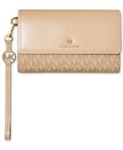 Michael Kors Chelsea Large Leather Convertible Clutch - Macy's