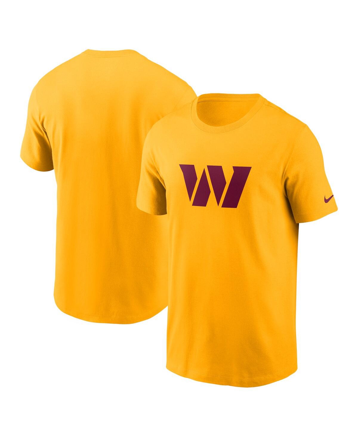 Men's NikeWashington Commanders Primary Logo T-shirt - Gold
