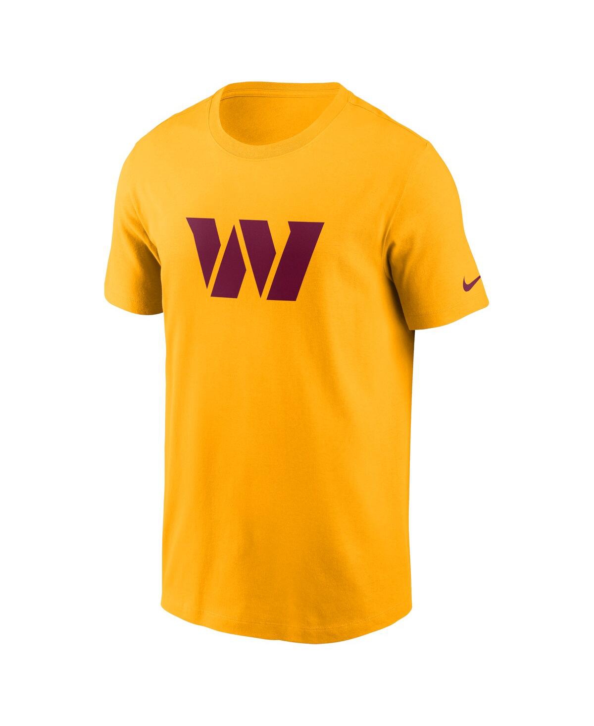 Men's NikeWashington Commanders Primary Logo T-shirt - Gold
