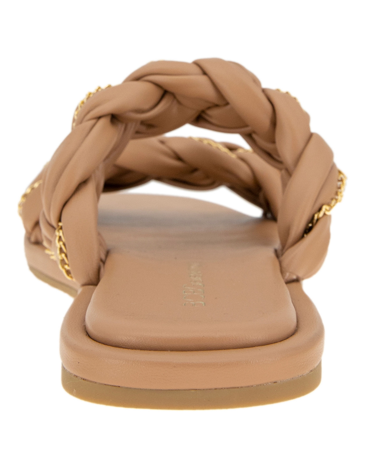 BCBGeneration Women'seka Woven Chain Flat Sandal