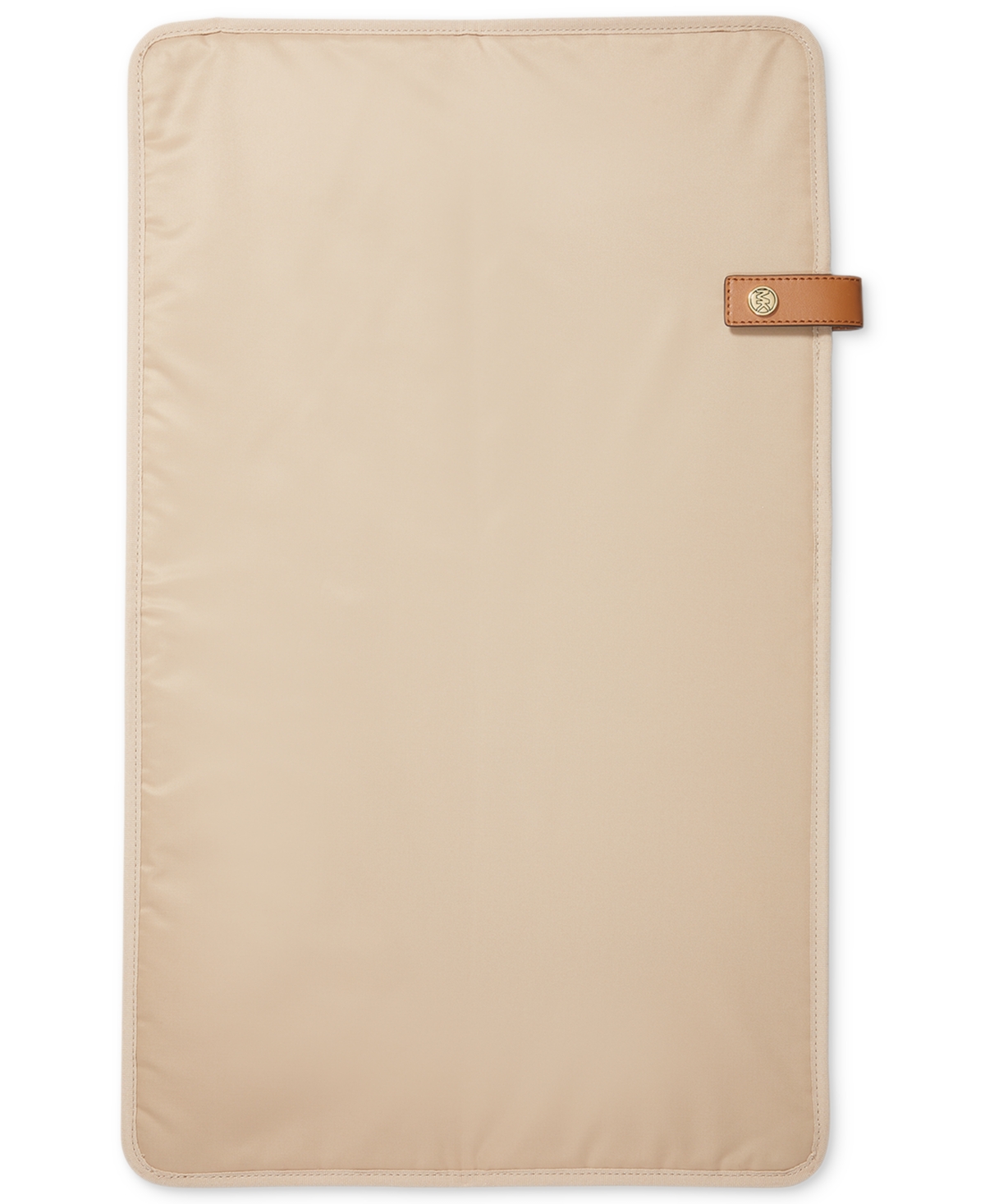 Shop Michael Kors Michael  Logo Large Travel Diaper Messenger Bag In Brown,acorn