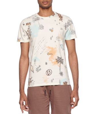 ELEVEN PARIS - Men's Drawn Graphics T-Shirt
