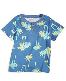 Baby Boys Palm Tree-Print Shirt, Created for Macy's  