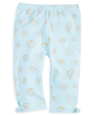 First Impressions - Toddler Girls Print Bow-Ankle Leggings