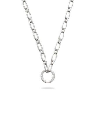 coach signature link necklace