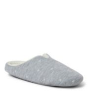 Women's dearfoams claire chunky on sale knit quilted clog slippers