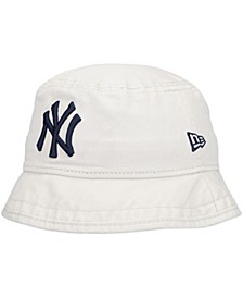 Women's Cream New York Yankees Blossom Bucket Hat