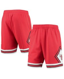Men's Mitchell & Ness Black/Red Chicago Bulls Hardwood Classics Terry  Tie-Dye Shorts