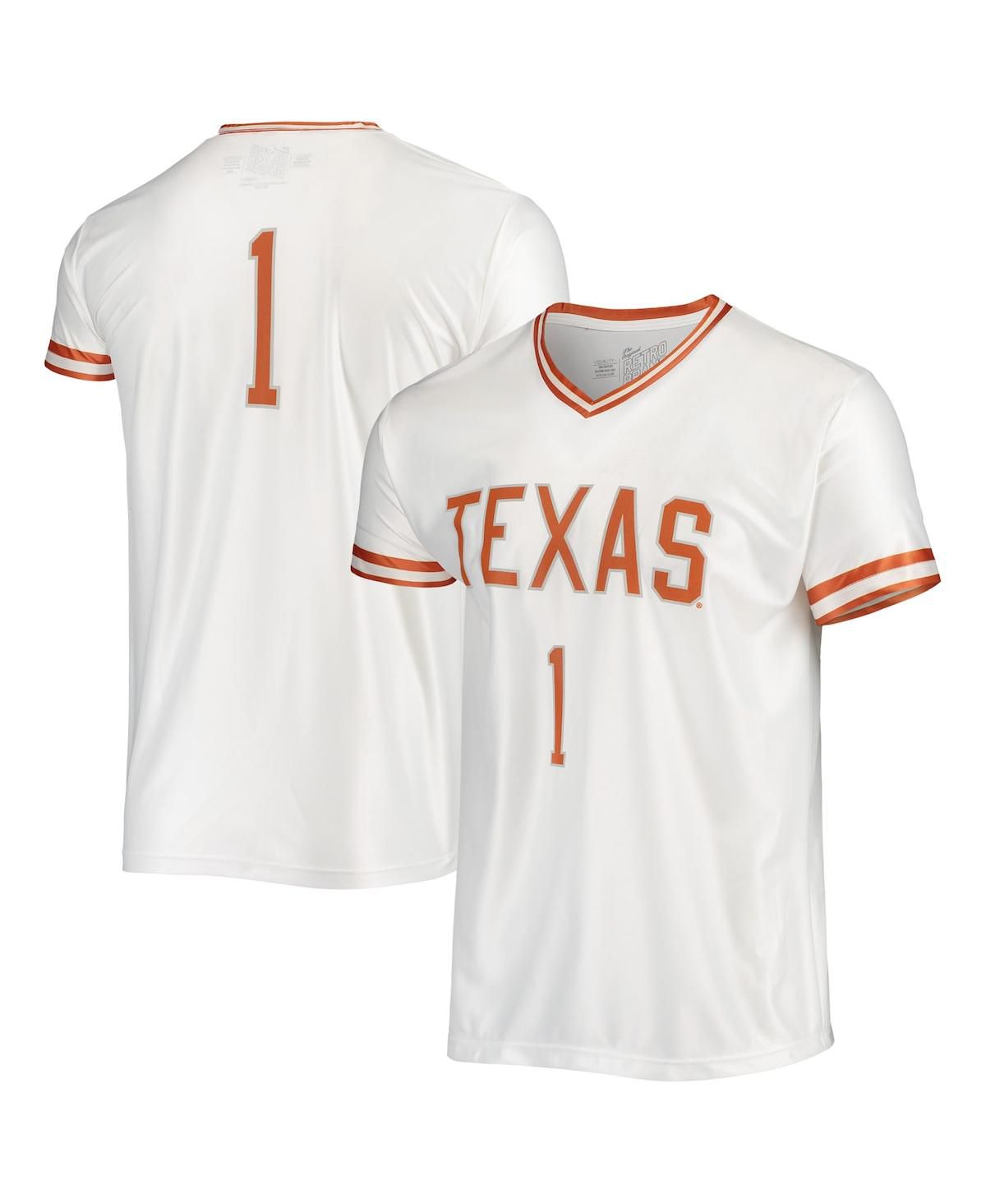 Мужская белая баскетбольная майка Texas Longhorns