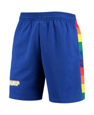 Men's Blue Denver Nuggets 1991 Hardwood Classics 75th Anniversary Swingman Shorts