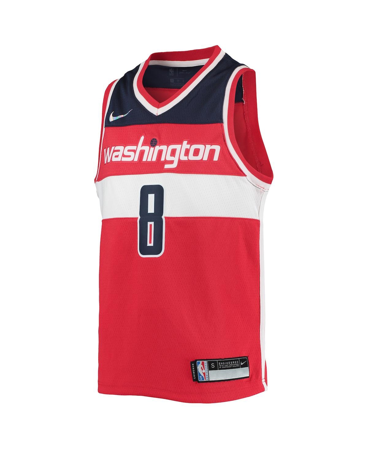 Big Boys Nike Rui HachimuraWashington Wizards 2021/22 Diamond Swingman Jersey - Icon Edition - Red