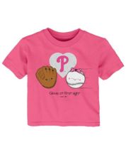 Outerstuff Girls Toddler Pink Los Angeles Dodgers Diamond Princess T-shirt