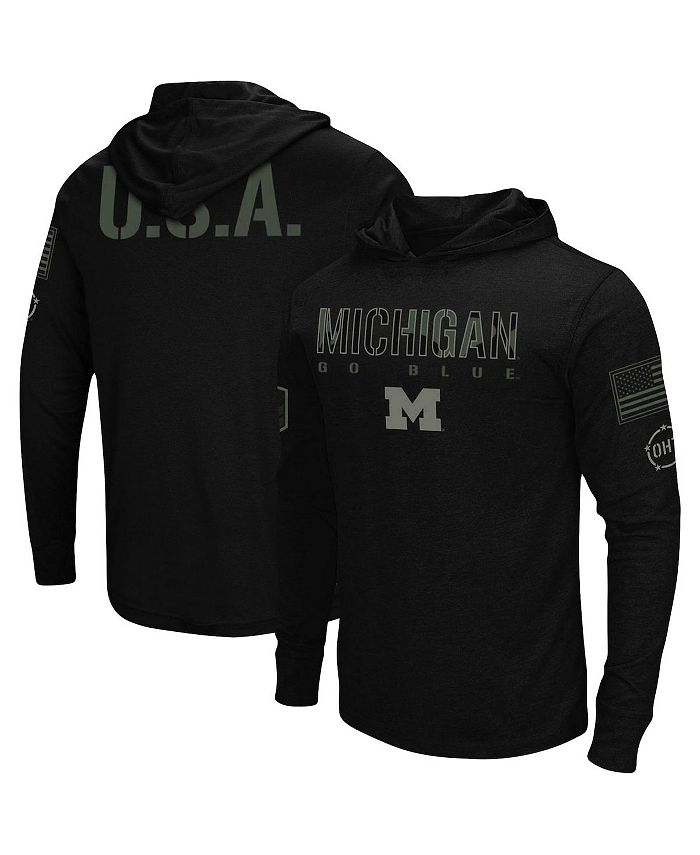 Colosseum Men's Black Michigan Wolverines OHT Military-Inspired ...