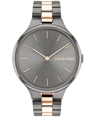 Calvin Klein - Women's Linked Two-Tone Bracelet Watch 38mm
