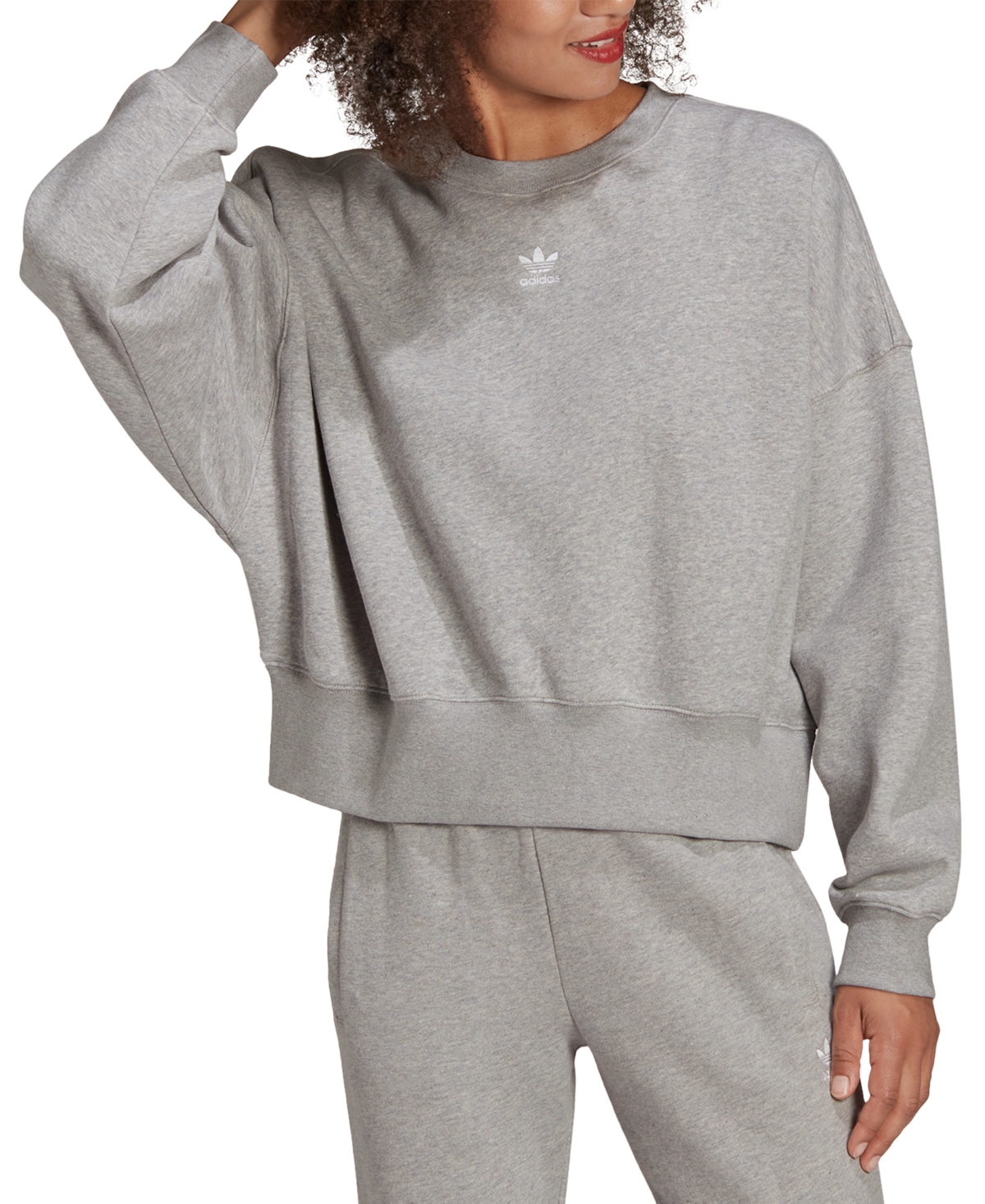 adidas Originals Women's Essentials Fleece Crewneck Sweatshirt