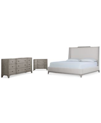 Albion 3-pc. Bedroom Set (King Bed, Dresser, Nightstand)