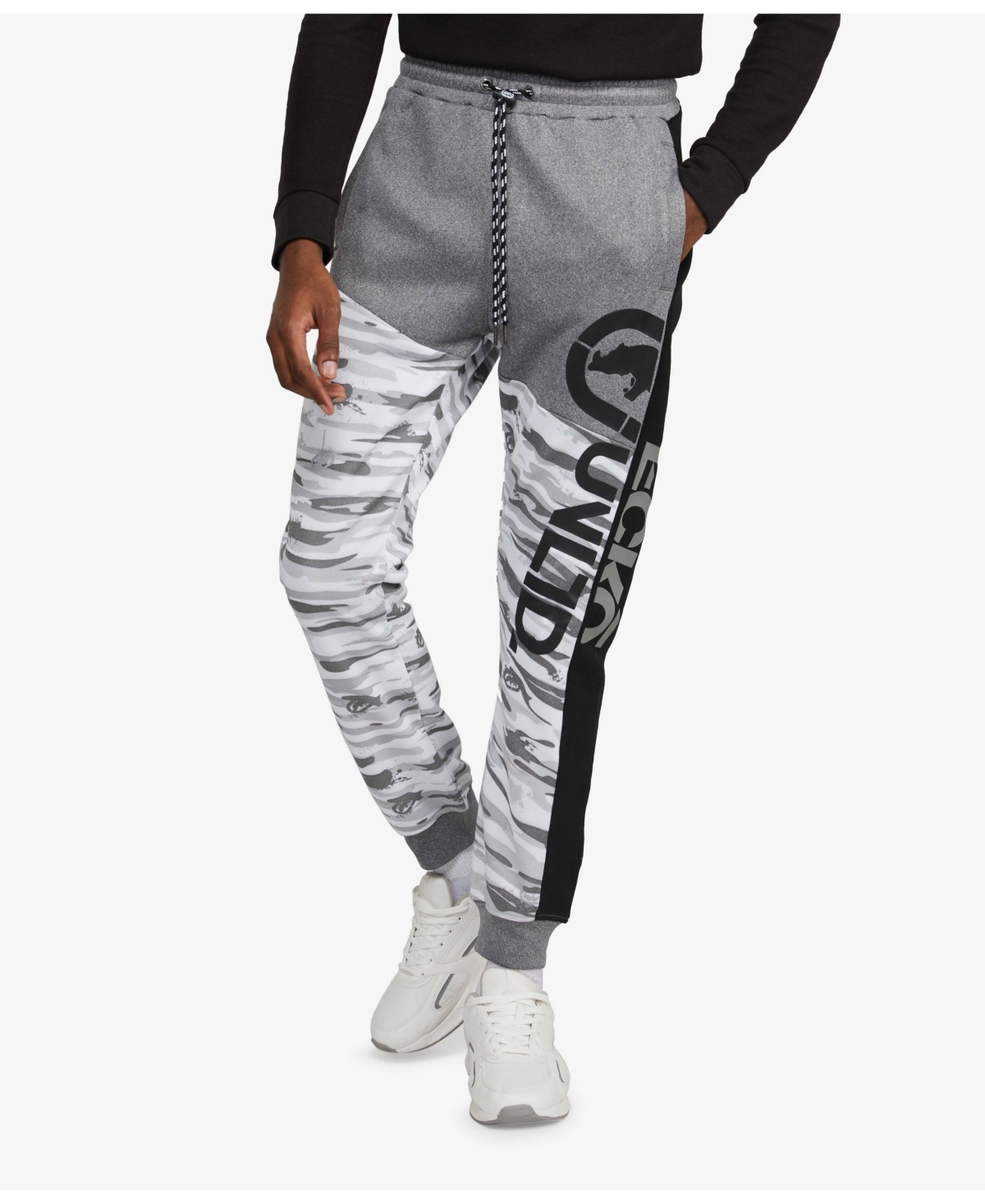 Men's Big and Tall Made 4 Play Joggers - White Camo