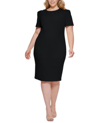 Calvin klein plus size work dresses best sale