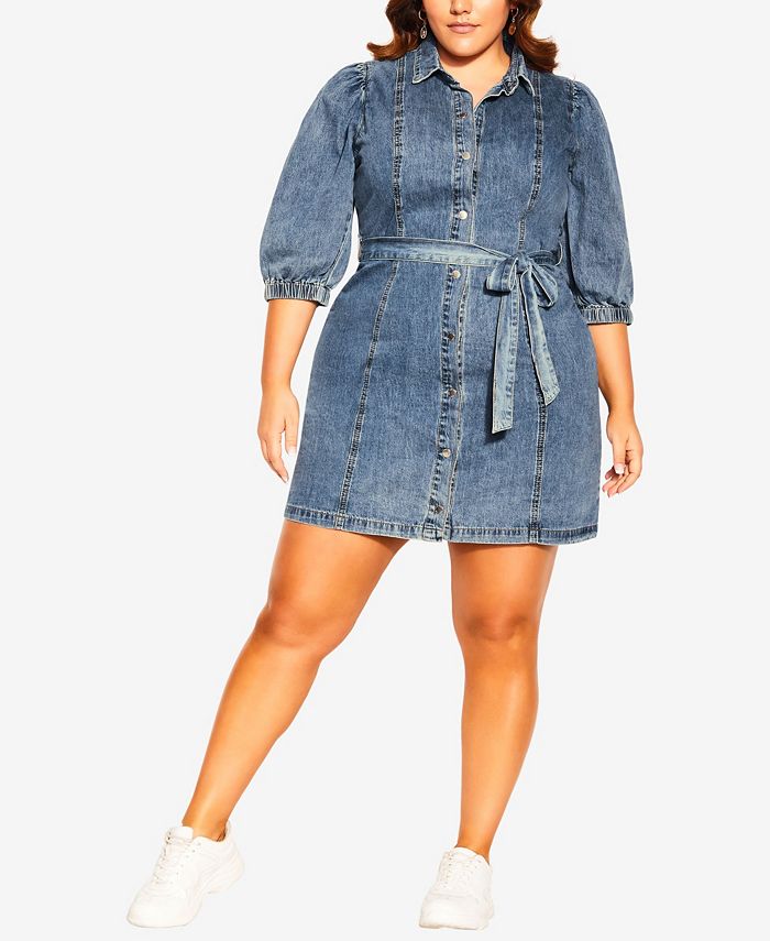 City chic new arrivals denim dress