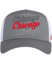 Chicago Blackhawks adidas Women's Speckle Cuffed Knit Hat with Pom - Gray