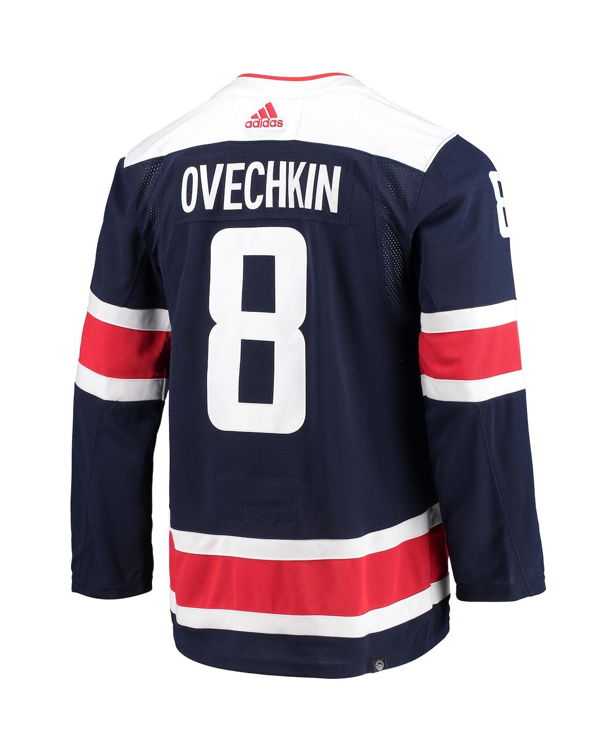 Men's adidas Alexander OvechkWashington Capitals Alternate Captain Patch Authentic Pro Player Jersey - Navy