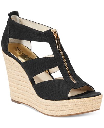 MICHAEL Michael Kors Damita Platform Wedge Sandals - Sandals - Shoes ...