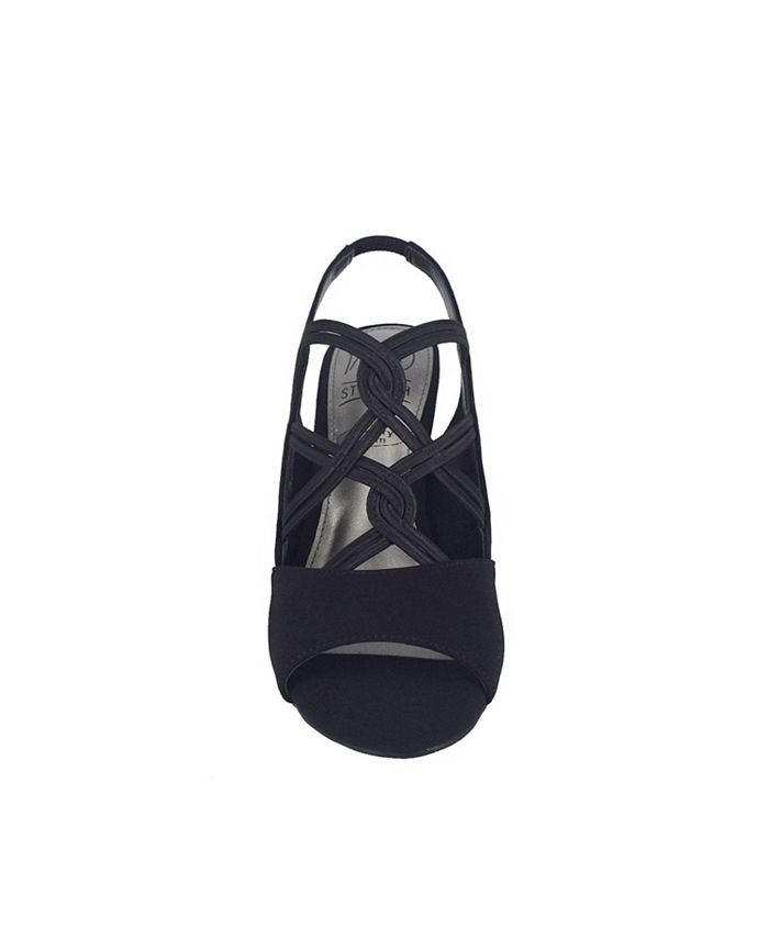 Impo Women's Vanick Memory Foam Stretch Dress Sandals Macy's