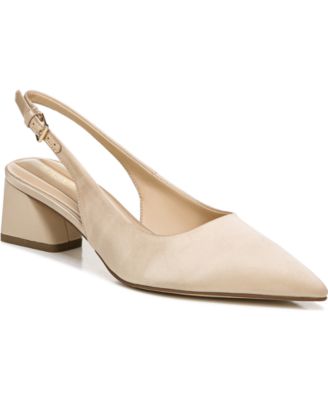 Franco Sarto - Racer Pointed Toe Block Heel Slingback Pumps