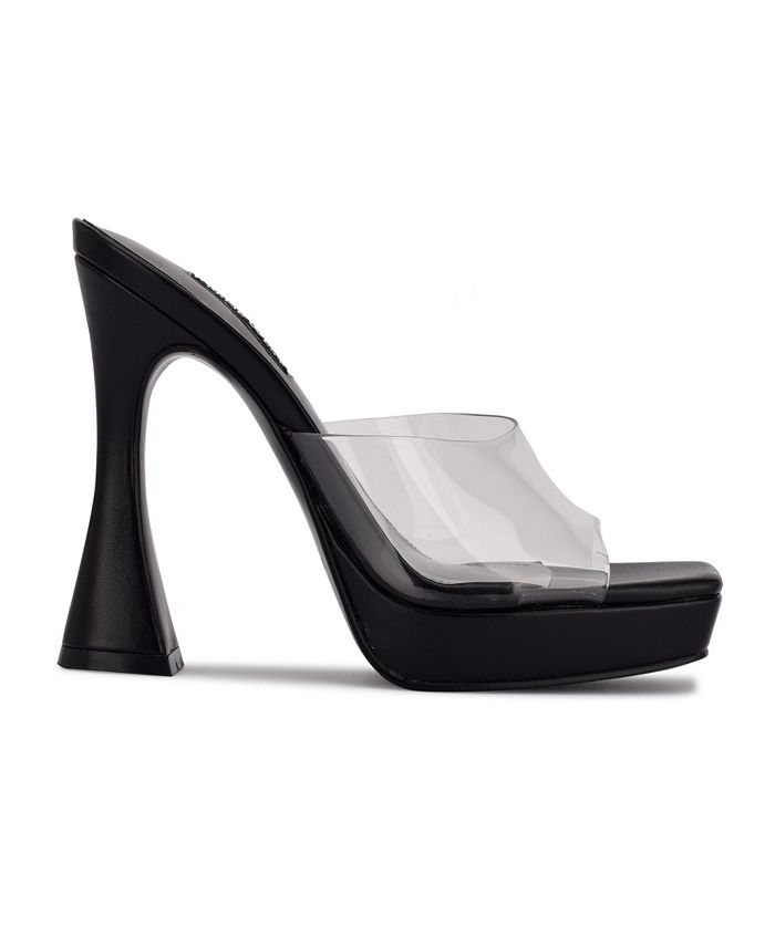 Nine West Women's Ansel Platform Slide Sandals - Macy's