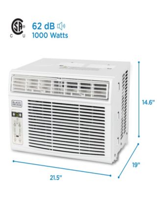 BD12WT6 12,000 BTU Window Air Conditioner with Remote Control for Rooms up to 550 Sq Ft