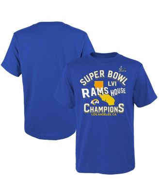 Youth Nike White Los Angeles Rams Super Bowl LVI Champions Hometown T-Shirt