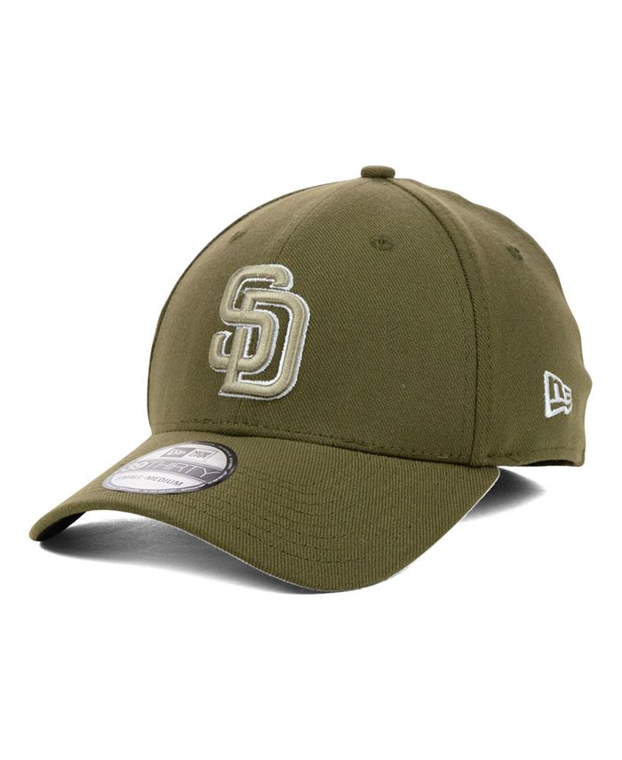 New Era San Diego Padres MLB Team Classic 39THIRTY Stretch-Fitted Cap ...