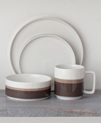 ColorStax Stripe Place Setting, 4 Piece