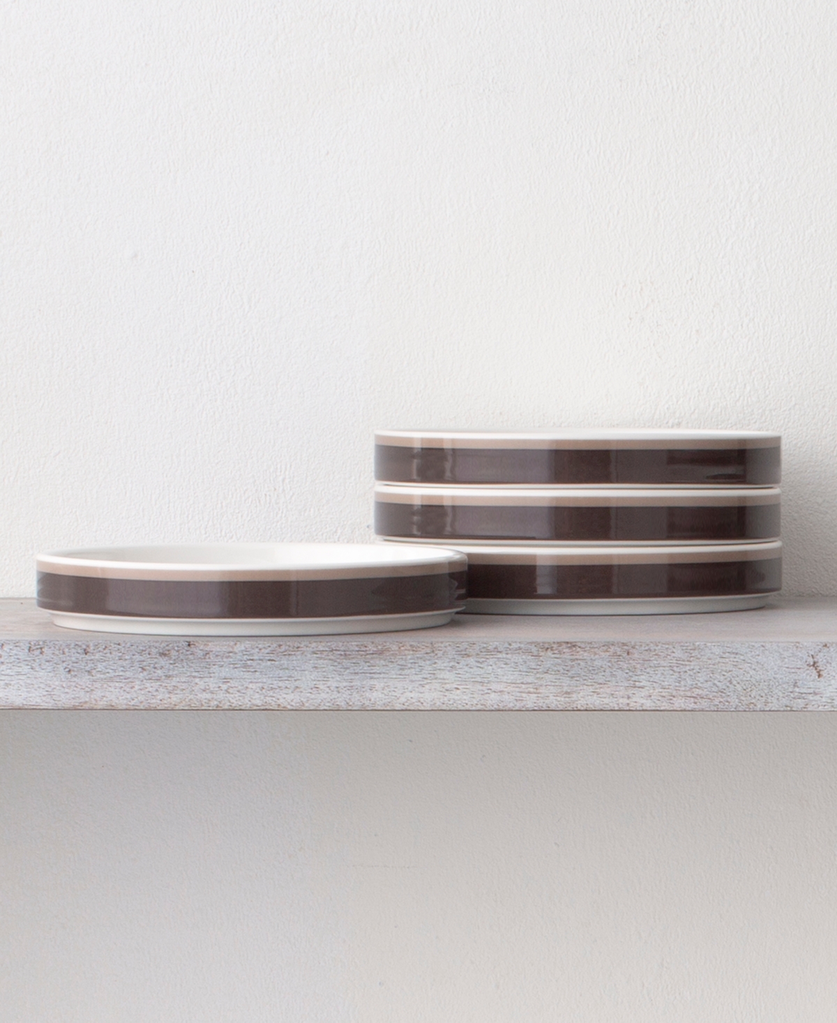 Noritake ColorStax Stripe Plates, Set of 4