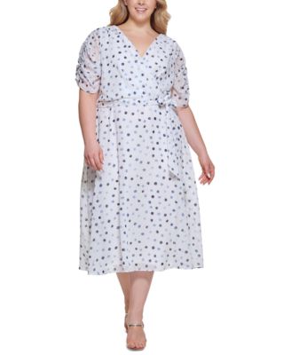 dkny dresses plus size