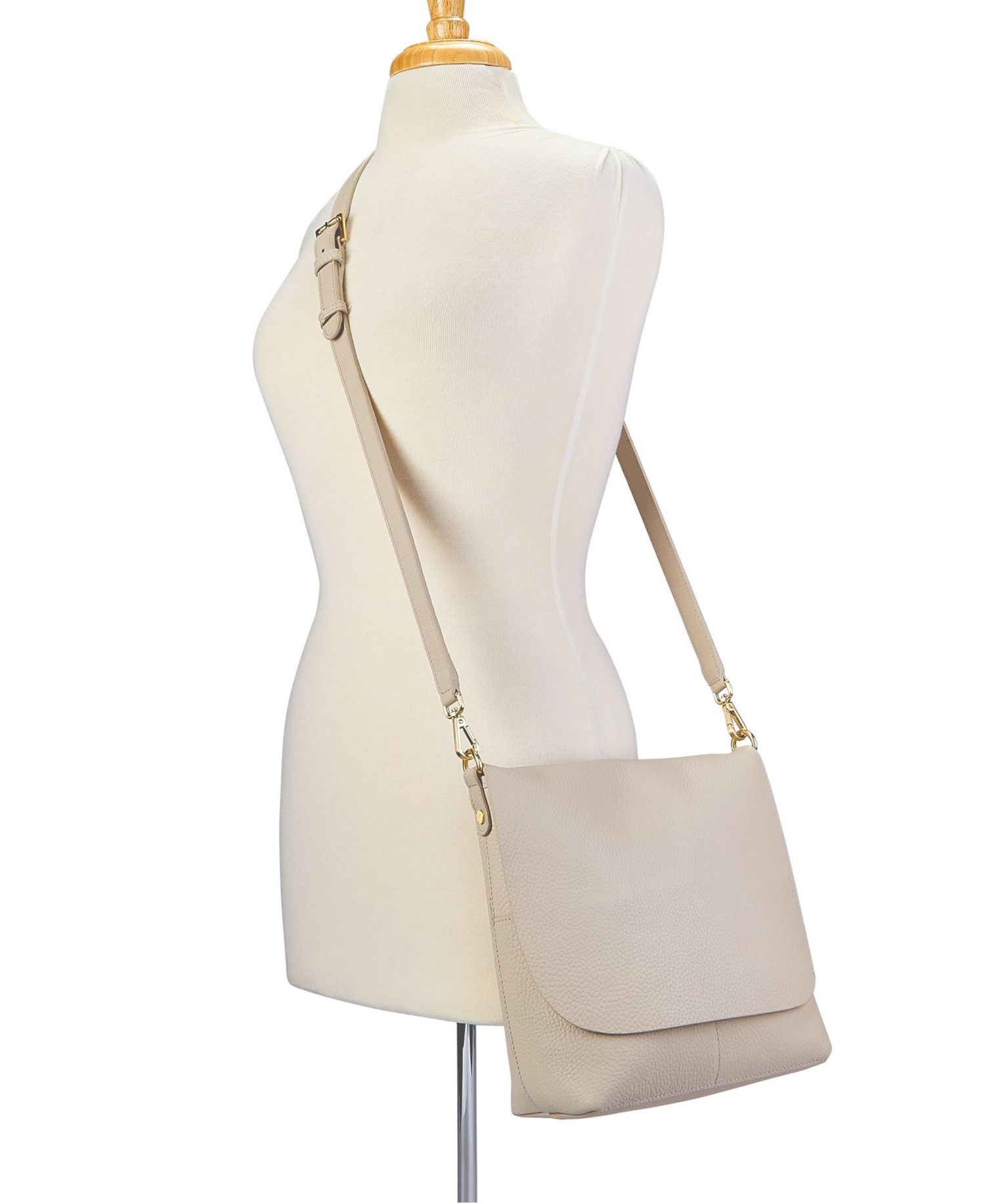 Andie Pebble Leather Crossbody Bag