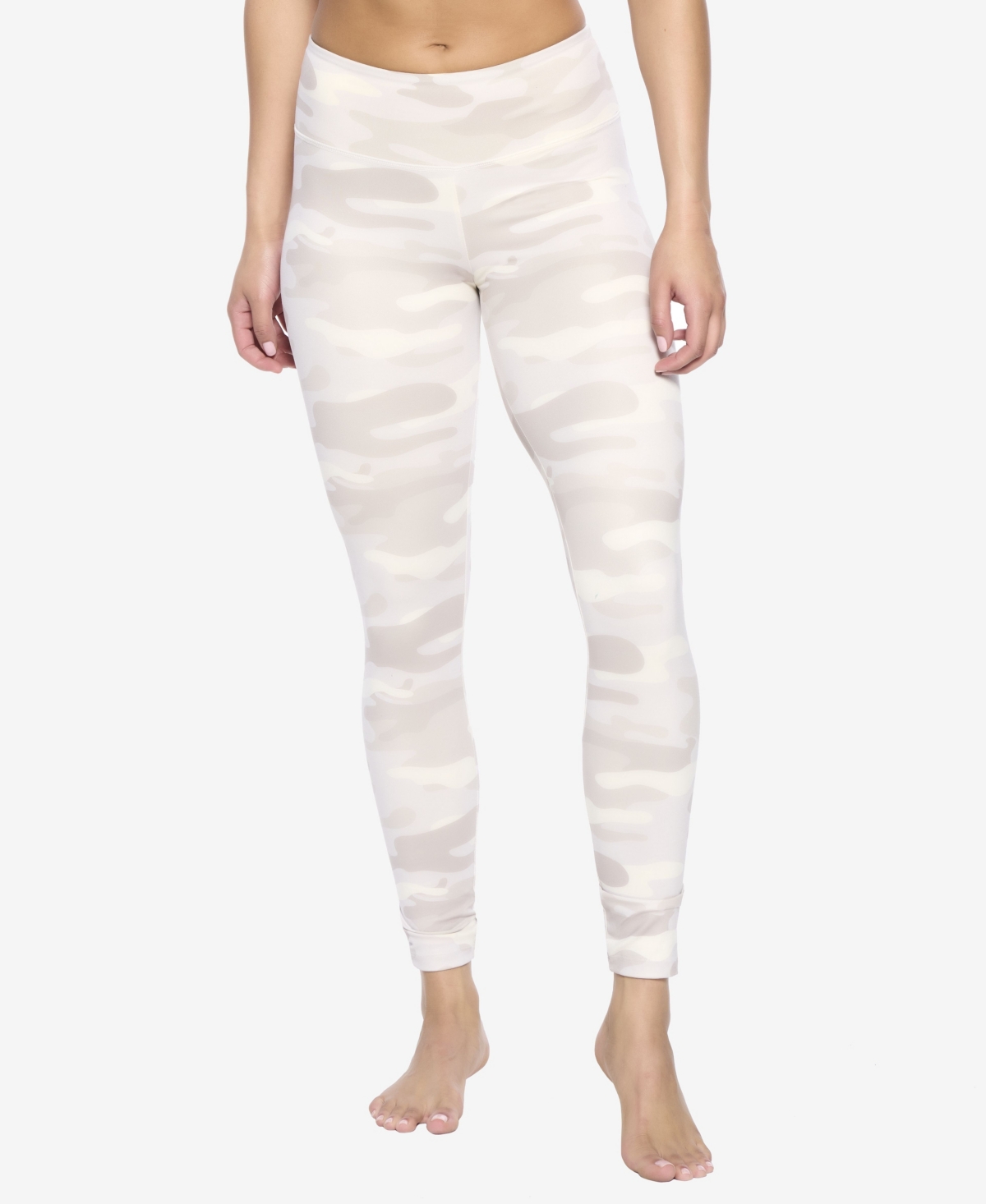 Women's Soft Sueded Mid-Rise Leggings - Cashmere Camo