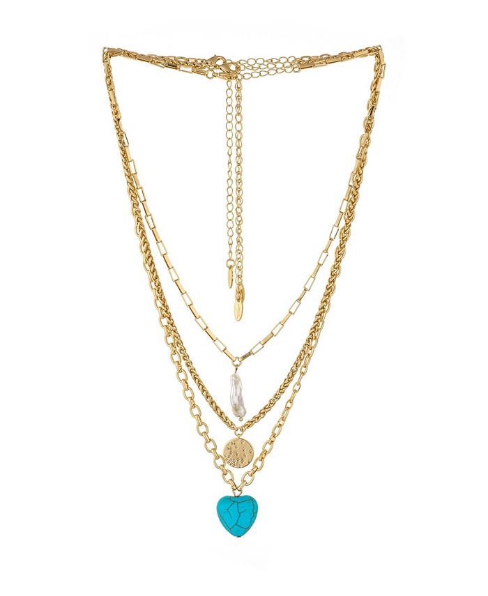 Macys top turquoise necklace