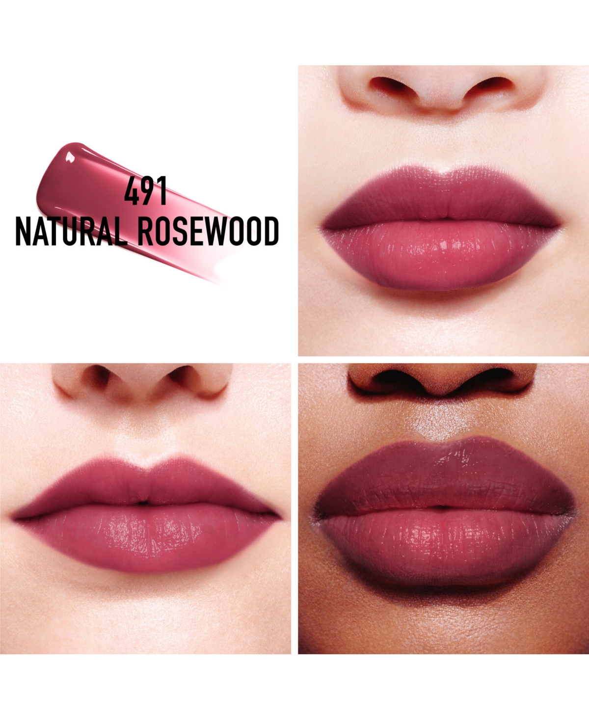 Dior Addict Lip Tint In 491 Natural Rosewood