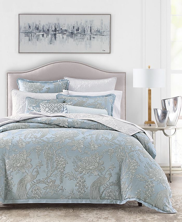 Hotel Collection Peony 3-Pc. Comforter Set, Full/Queen, Created for Macy's - Macy's
