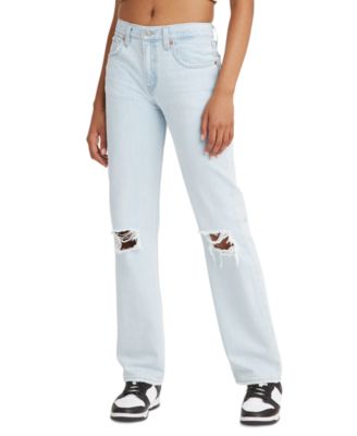 levi's high rise low pro straight jeans