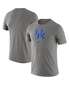 Men's Heathered Gray Kentucky Wildcats Essential Logo T-shirt