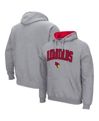 Men's Illinois State Redbirds Arch and Logo 3.0 Pullover Hoodie
