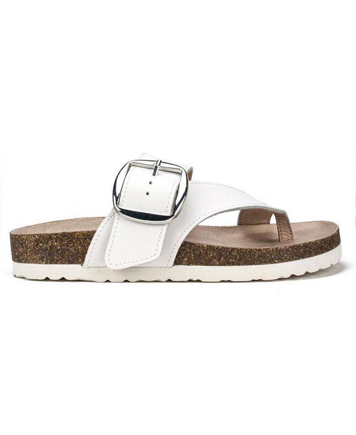 White Mountain Harley Women's Footbed Sandals - Macy's