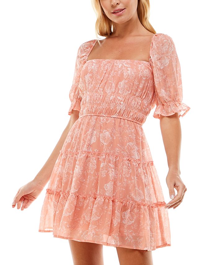 Trixxi floral cheap lace dress