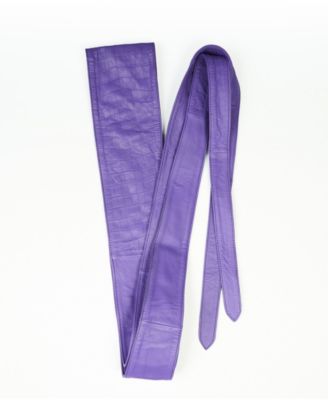 Sassy Jones Yaya Leather Wrap Belt - Macy display picture 2